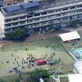 About 300 Children And Teachers Evacuated Or Rescued After Fire Breaks Out At A Tokyo School