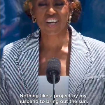 image Former U.S First Lady Michelle Sings Husband Praises At The Dedication Of Obama Presidential Center