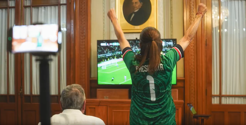 FIFA World Cup Moment: “This Is How We Experienced The Goal Of Our National Team. Long Live Mexico! 🇲🇽”—President Claudia Sheinbaum Pardo Jubilates AS CO-Host Nation Proceed To Knock Out Stage