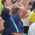 FIFA WC Moment: Brazilian Midfielder Matheus Cunha’s Mom In Tears Of Joy After Her Son Score Goal At The World Cup, Beating Haiti 3-0
