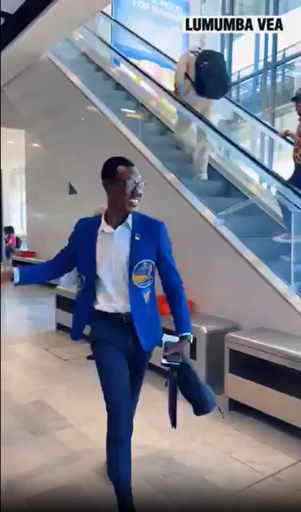 image FIFA WC News: DR Congo Superfan Lumumba Vea Arrives In Guadalajara, Mexico, For The Leopard’s Second Match Against Colombia