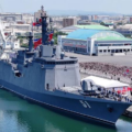 North Korea’s Kim Claims Progress On Nuclear-Armed Navy As New Warship Is Placed Into Service