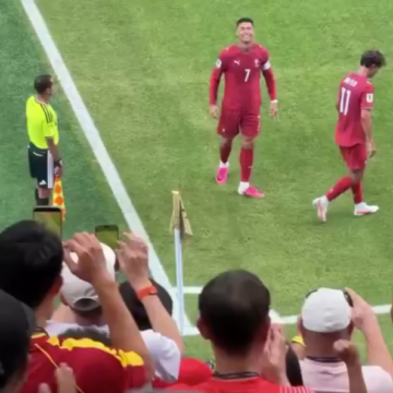 image Portugal Captain Cristiano Ronaldo Shouts “I’m Back” During Match With Uzbekistan Dominating 5-0