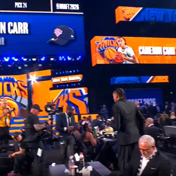 Sport Story: “I’m Getting Traded.”—Cameron Carr Retorted After Being Drafted By The Knicks And Finding Out He Got Traded To The Lakers.