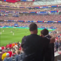 Former Vice President Kamala Harris And Husband Douglas Emhoff At The USA Vs. Turkey World Cup Match In Los Angeles With The Host Nation 3-2 Victory