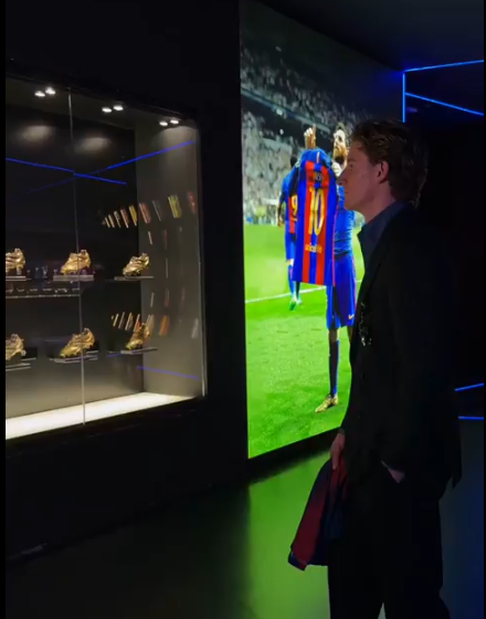 Barcelona Honors It All-Time Greatest Player Lionel Messi  In The Club Museum At The Stadium, Winning 6 Of His 8 Ballon d’Or Awards While At FC, Delivers Historic Success, And Remains A Core Part Of Its Legacy.