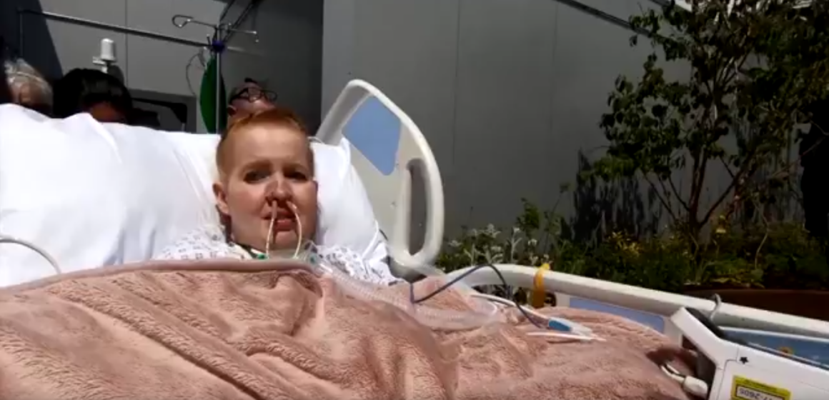 image London Hospital Opens Rooftop Garden For Critical Care Patients.