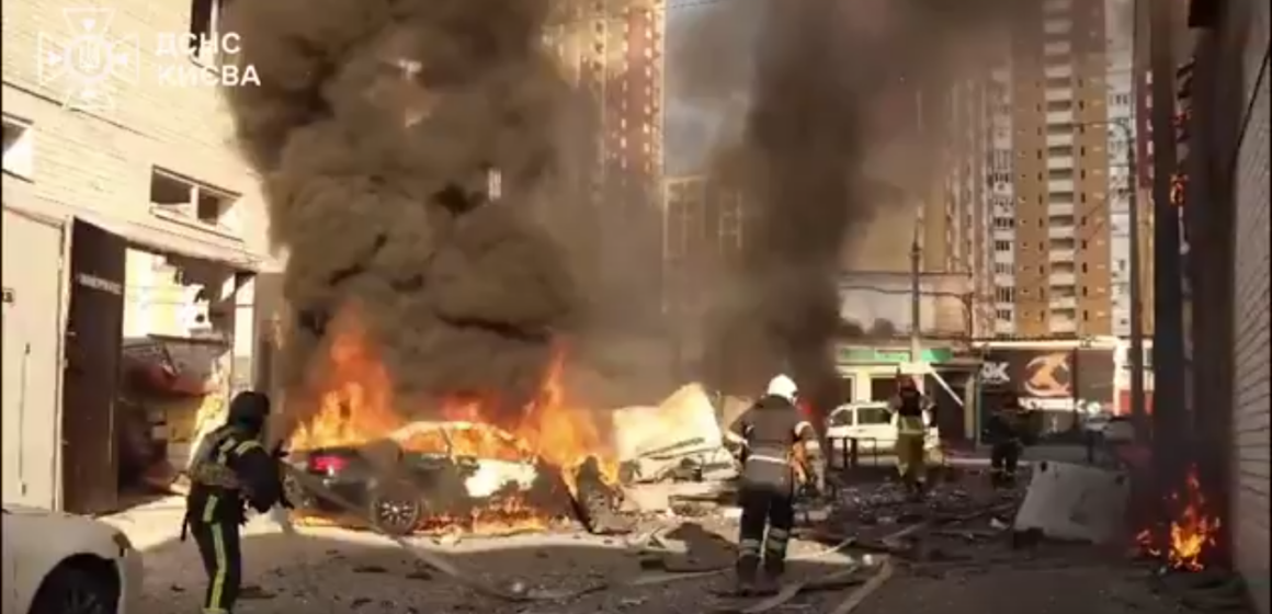 image Ukraine Deals With The Aftermath Of Russian Overnight Strike, Kills 9 And Leaves Several Injure, President Zelenskyy Gives Account Of Attack Calls On US For Missiles Supply.