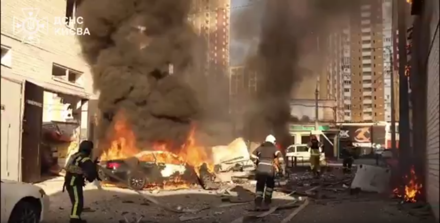 Ukraine Deals With The Aftermath Of Russian Overnight Strike, Kills 9 And Leaves Several Injure, President Zelenskyy Gives Account Of Attack Calls On US For Missiles  Supply.