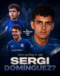 image Tottenham Hotspur Target Dinamo Zagreb Prospect Sergi Domínguez