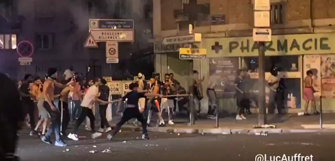image Celebrations Following PSG Recent Champions League Victory Deteriorated Into Violent Clashes In Paris