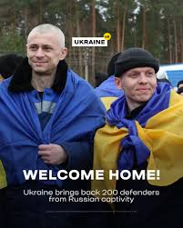 image Ukraine Welcome Back Home Its War Prisoners From Russia